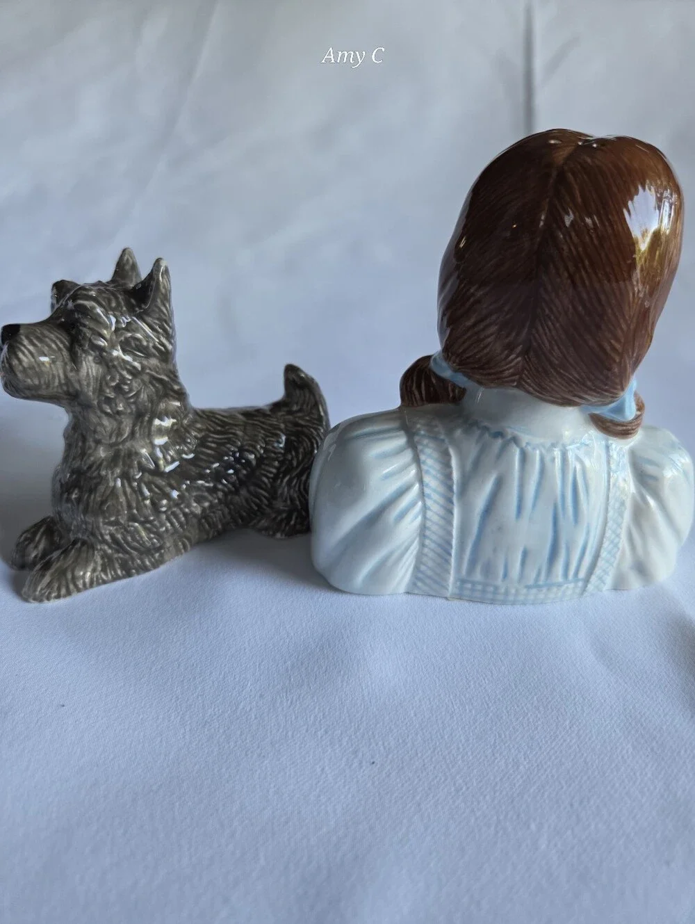 The Wizard of Oz Dorothy & Toto Salt & Pepper Shakers Never Used